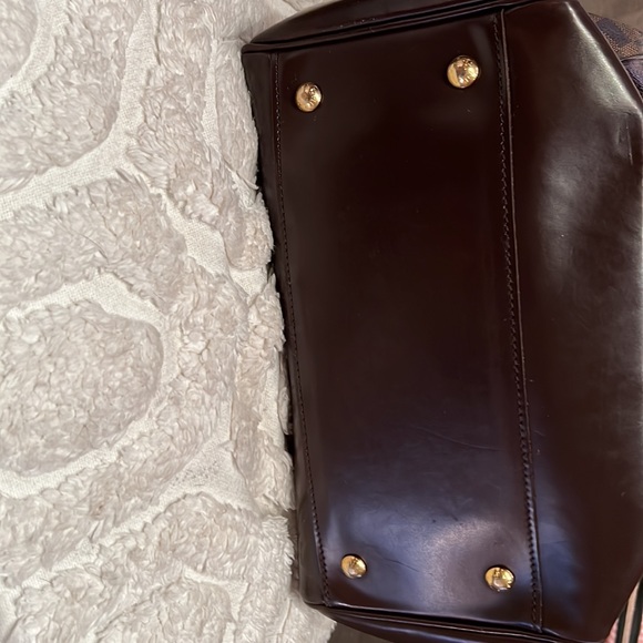 Authentic Louis Vuitton  2006 Damier Ebène Knightsbridge handbag - Picture 5 of 11